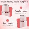 Chainsaw Facial Hair Remover for Women, 2 in 1 Face Hair Trimmer, IPX7 Waterproof Wet/Dry Bikini Trimmer, Rechargeable Women's Facial Shaver for Body, Face & Sensitive Areas, Painless & Easy to Clean view 3