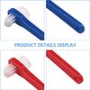 Abaodam 2pcs Double-Head Denture Toothbrush for Braces Small Soft Bristles for Cleaning Oral Blind Areas and Dental Appliances view 3