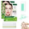68 PCS Face Wax Strips Set with Wax Removal Wipes,Waxing Strips,for Face,Upper Lip,Body Hair Removal,Smooth Skin Solution view 1