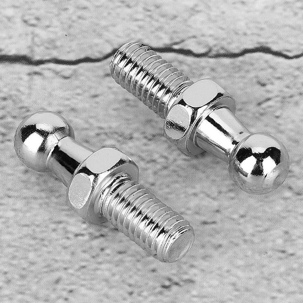 SPYMINNPOO Ball Stud Screw/Fastener Wear Resistant Aluminium Alloy Screw/Fastener for Gas Struts 2Pcs for Gas Struts (M8)