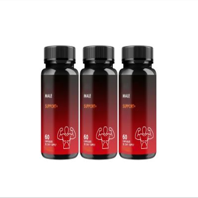 Men's Physical Performance - Support Energy, Stamina & Vitality, 60 count,3PCS