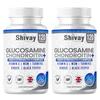 Glucosamine and Chondroitin High Strength Complex with Vitamin C, MSM, Turmeric, Ginger, Black Pepper | Joint & Bone Support | UK Made by Shivay Herbals (240 Count) view 1