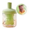 Soft removable design multi-shaped ice cream tray Perfect for kids snacks, summer desserts and kitchen creativity. Efficient popsicle molds view 1