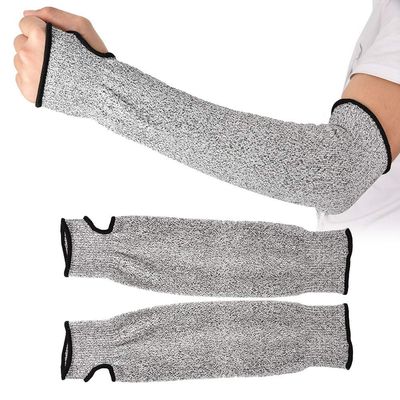 CHICIRIS Cut Resistant Safety Arm Sleeve for Arm Protection, EN388/CE Level 5 Anti Cut Guard for Work/Gardening 14"