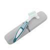 Abaodam Denture Cleaning Toothbrush Double Sided Retainer Brush Cleaner Case Portable Travel Aligner Cleaning Brush Storage Box for False Teeth Care view 1