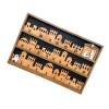 ROYJJ Christmas Nativity Scene Advents Calendar with Movable Star Indoor 3D Wood Base Decoration for Holiday Countdowns view 3