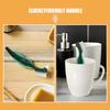 TOYANDONA 2Pcs Double-Sided Denture Cleaning Brush for False Teeth, Hard Bristle False Teeth Brush with Compact Design, Portable Oral Care Tool Suitable for Seniors view 3