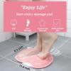 VALWORD 2-Pack Shower Foot Scrubber Mat & Back Washer, No-Bend Cleaning with Strong Suction Cups, Soft Silicone Massage Bath Mat for Deep Exfoliation, Men Women Seniors view 3