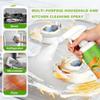 Electrolyzed Ion Kitchen Cleaner Spray, Multi-purpose Household and Kitchen Cleaning Spray, Natural Enzyme Formula to Household Appliances, Kitchen Spray Dissolves Grease Instantly (1PC 120ML) view 2