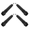 FOMIYES 4Pcs Carbon Steel Trekking Pole Tips Replacement Anti-Slip Walking Pole Spike Heads for Hiking Snow and Mountain Trails view 1