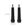 FOMIYES 4Pcs Carbon Steel Trekking Pole Tips Replacement Anti-Slip Walking Pole Spike Heads for Hiking Snow and Mountain Trails view 2