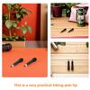 FOMIYES 4Pcs Carbon Steel Trekking Pole Tips Replacement Anti-Slip Walking Pole Spike Heads for Hiking Snow and Mountain Trails view 3