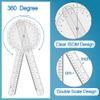 Bosiyrggrl 1pcs 12 Inch, 360 Degree (Plastic), 1pc Body Measuring Tape for Professionals or Physical Therapy Professionals view 4