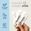 500 Count Individually Wrapped Floss Picks, Unflavoured Dental Floss Sticks for Daily Oral Care, Hygienic & Convenient for Hotel, Restaurant, Clinic and Office Restock Replenishment view 2