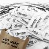 250 Count Individually Wrapped Floss Picks, Unflavoured Disposable Dental Floss Sticks, Portable, Hygienic & Convenient for Hotel, Restaurant, Clinic Reception, Travel and Easy Restock Daily Oral Care view 1