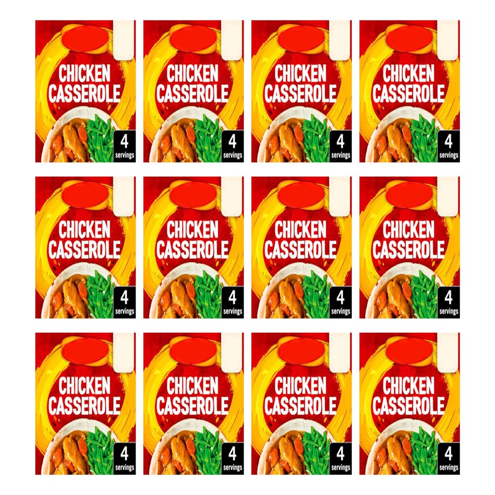 Chicken Chasseur Recipe Mix, 40g, No Artificial Colours, Suitable for Slowcookers, Pack of 12