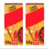 Three Cheese Flatbread Crackers, Wheat and Rye with Cheese Topping, High in Fibre, Vegetarian, 125g,Pack Of 2 view 1