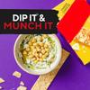 Three Cheese Flatbread Crackers, Wheat and Rye with Cheese Topping, High in Fibre, Vegetarian, 125g,Pack Of 2 view 4