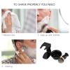 3 In 1 Shaving Brush Kit with Frame Base Soap Bowl and Modern Design Bristle Hair Acrylic Materials Cleaning Tool view 4
