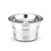 Refillable Coffee Capsules Stainless Steel Reusable Pods with Spoon Brush for K-fee Espresso Machines view 1
