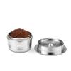 Refillable Coffee Capsules Stainless Steel Reusable Pods with Spoon Brush for K-fee Espresso Machines view 3