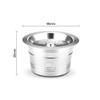Refillable Coffee Capsules Stainless Steel Reusable Pods with Spoon Brush for K-fee Espresso Machines view 4