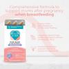 Health & Her for Mum After Pregnancy Breastfeeding Supplement Postnatal Vitamins with Live Cultures, Vitamin D, Calcium & Magnesium, Vegan & Gluten Free (2 Month Supply) view 2
