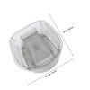 TOYANDONA Laundry Basin with Washboard for Clothes, Gray Multi-Functional Washbasin Suitable for Newborns, Dormitory, and Household Hand Washing, Sturdy Plastic Cleaning Tub view 2