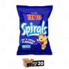 Tayto Crisps Flavoured British Potato Chips & Corn Snacks | Cheese Onion, Smoky Bacon Party Snacks, Lunchbox Crispy Sharing Packs (Case of 20, SPIRAL SALT & VINEGAR 1.25 45g) view 4