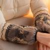 BAFOVY Lace Oversleeve, Comfortable Clothing Protection Sleeve with Exquisite Embroidery, for Kitchen Office Household and Outdoor (Black) view 3