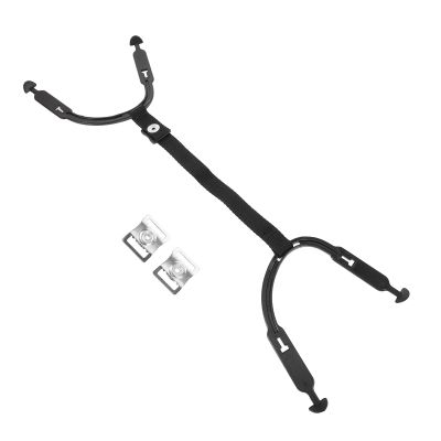 Healvian Replacement Hockey Helmet Chin Strap with Easy to Install Practical Design for Sports Players, Sturdy Pom Material Suitable for Hockey Helmets and Sports Scenarios