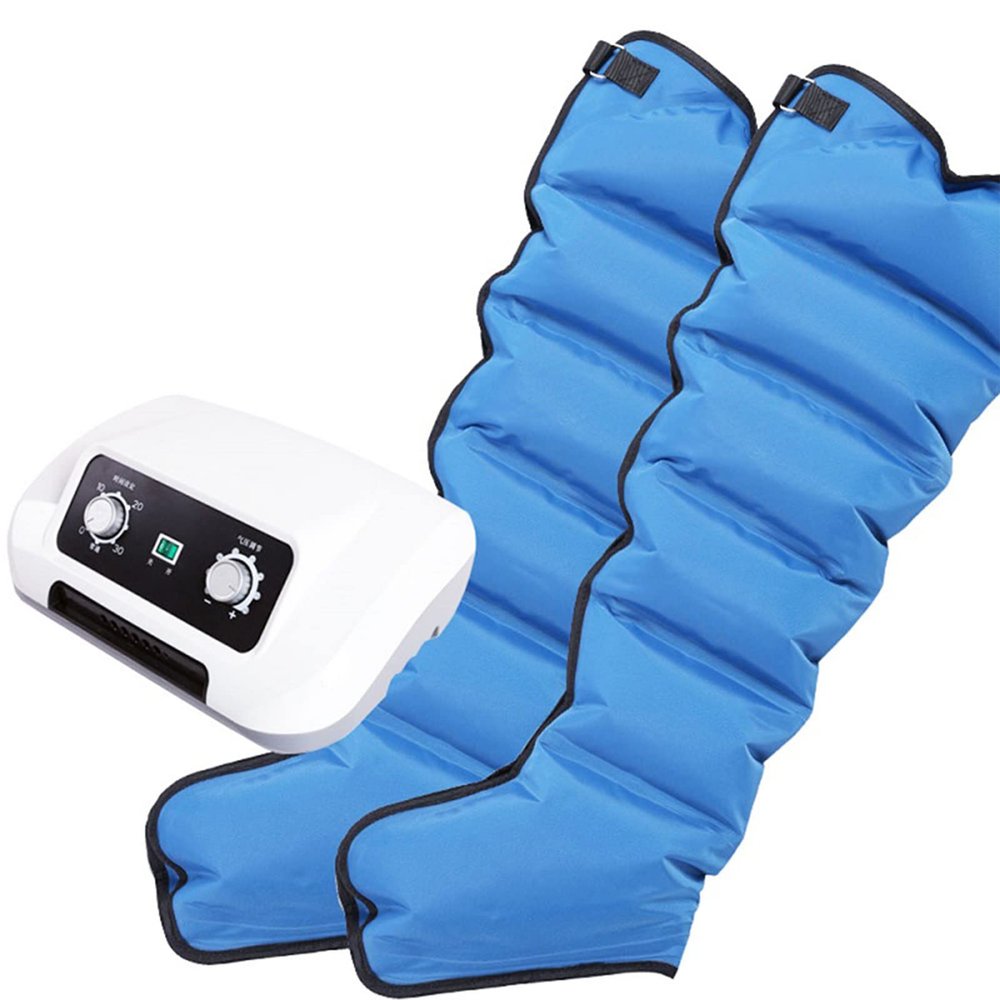 6 Cavity Lymphatic Drainage Massager, Electric Air Compression Massager For Circulation, Arm Leg Waist Wraps, Foot Ankles Calf Massage Machine, Promote Blood Circulation And Lymphatic Drainage
