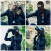 Bosiyrggrl Grey Ski Mask for Men and Women, UV Protection Mask, Suitable for Motorcycles and Snowboards Easy to Use view 4