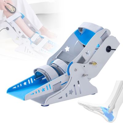 Ankle Joint Trainer for Foot Rehabilitation, Electric Dual Directional Dorsiflexion & Flexion Extension, Adjustable Angle with Remote Control for Post-Stroke Recovery