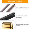 1Pack Electric Shaver Head Replacement Foil and Cutters Razor Part Bar Assembly Compatible with Babyliss Pro Foil Shaving FXFS2G and FXFS2 Shaver Replacement Foils & Cutters Heads Gold view 3