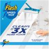 Flash Speedmop Wet Mop Floor Cleaner Refill Wipes For Cleaning Floors, 30 Wet Refills Wild Orchid Scented, For A Fast & Easy Clean view 2