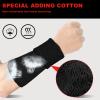 Evridwear Arm Protectors for Thin Skin and Bruising Cut Resistant Arm Sleeves Arm Guards Protective Sleeves for Men Women, Black Without Thumb Hole, L-X-L view 3