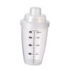 EIOLWJIEO Shaker Bottle for Protein Powder Screw On Lid Supplement Shakes Resisting Temperatures Minus to Hundred Degrees Protein Shaker Bottle Water Cup with Scale view 2