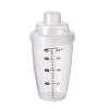 EIOLWJIEO Shaker Bottle for Protein Powder Screw On Lid Supplement Shakes Resisting Temperatures Minus to Hundred Degrees Protein Shaker Bottle Water Cup with Scale view 4
