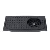 HEEPDD Pitcher Rinser, Stainless Steel Cup Washer Spray Rinser with 360 Degree Rinsing and High Pressure Water, for Home Kitchen Hotel Cafe Restaurant, 12.8x7.1in (Black) view 2