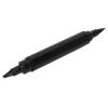 AMONIDA Black Beard Pen Filler Long Lasting Double Ended Styling Pen for Men's Grooming Needs Suitable for Daily Use ABS Black view 2