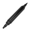 AMONIDA Black Beard Pen Filler Long Lasting Double Ended Styling Pen for Men's Grooming Needs Suitable for Daily Use ABS Black view 3