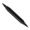 AMONIDA Black Beard Pen Filler Long Lasting Double Ended Styling Pen for Men's Grooming Needs Suitable for Daily Use ABS Black view 4