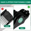 3 Pcs Clipper Guards, 2/1.5/1.25 in Clipper Guards, Hair Guard, Hair Clippers Combs Guides, Cutting Locks Universal Replacement Combs Compatible with Trimmer (Black) view 4