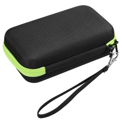 ELAYARD EVA Shockproof Protective Case with Zipper and Lanyard for Non-Contact Thermometers, Compact and Convenient for Travel