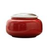 AFGFGHES Tea Caddy Chinese Style Ceramic Tea Can Gift Box Set Universal Tea Can Empty Can New Chinese Style Gift Box Kitchen Tea Canisters view 1