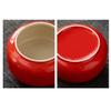AFGFGHES Tea Caddy Chinese Style Ceramic Tea Can Gift Box Set Universal Tea Can Empty Can New Chinese Style Gift Box Kitchen Tea Canisters view 3