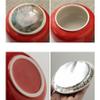 AFGFGHES Tea Caddy Chinese Style Ceramic Tea Can Gift Box Set Universal Tea Can Empty Can New Chinese Style Gift Box Kitchen Tea Canisters view 4