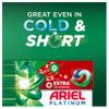 Ariel Platinum PODS, Washing Liquid Laundry Detergent Capsules 100 Washes, +Extra Stain Removal, Remove Even 7-Day Dried-in Stains view 4