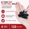 Astaxanthin 12mg Triple Strength from Microalgae, 120 Softgels, 4 Month Supply | Premium Antioxidant Supplement, Supports Eye, Joint, Internal Circulation, Skin & Immune Health view 3